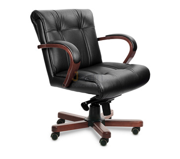 Офисный стул PARIS B кожа+кож.зам.