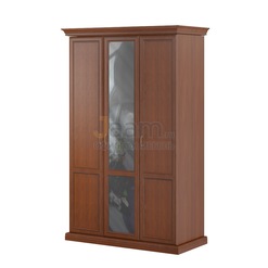 Кабинет руководителя Гардероб трехстворчатый, высокий, глубокий правый ПК-ВР-ГГ233Х147П/2ДГ/1ДЗ