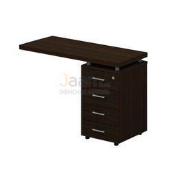Кабинет руководителя Брифинг-приставка на опорной тумбе правая КТЛ-765