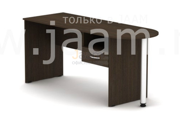 Мебель для персонала Стол с подвесной тумбой и приставкой