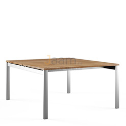 Мебель для персонала Рабочая станция на 2 стола зеркальная TES284185