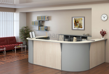 Стойка ресепшн Riva color ресепшн