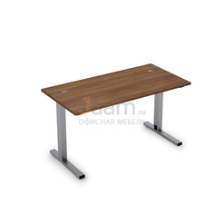 Мебель для персонала Стол рабочий прямолинейный с кабель-каналом (L-образная опора) 2МLК.087