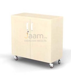 Мебель для персонала Шкаф мобильный, глухие двери BR82.0243