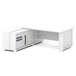 Кабинет руководителя Стол руководителя с тумбой-греденцией L-116пр/л