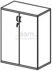 Мебель для персонала Шкаф с замком Ш 42з